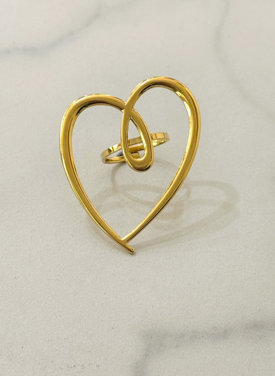 Bague Grand Cœur
