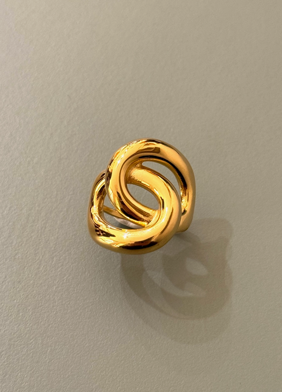 Bague en acier inoxydable Mylo