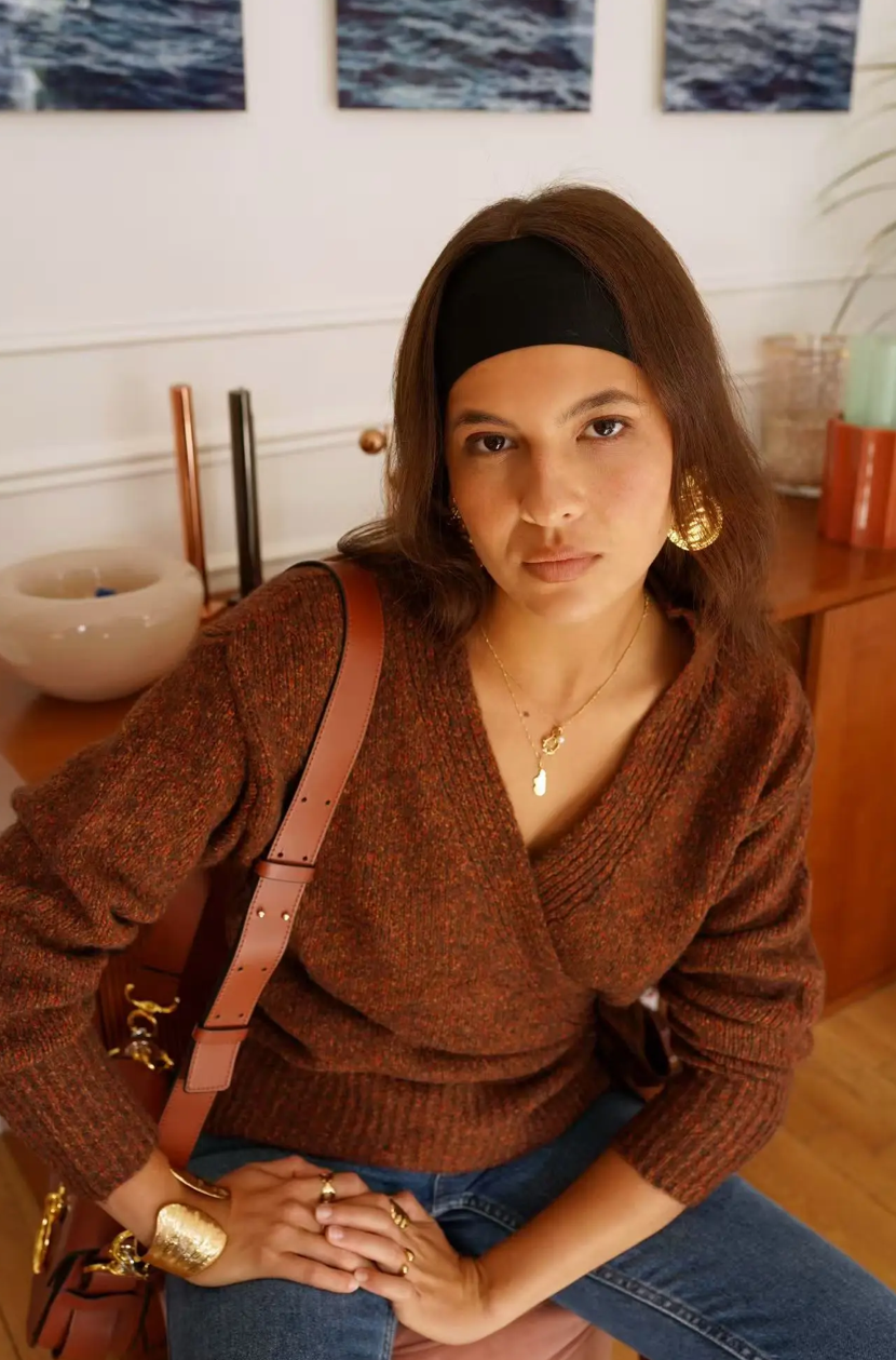 Gilet croisé Delhia