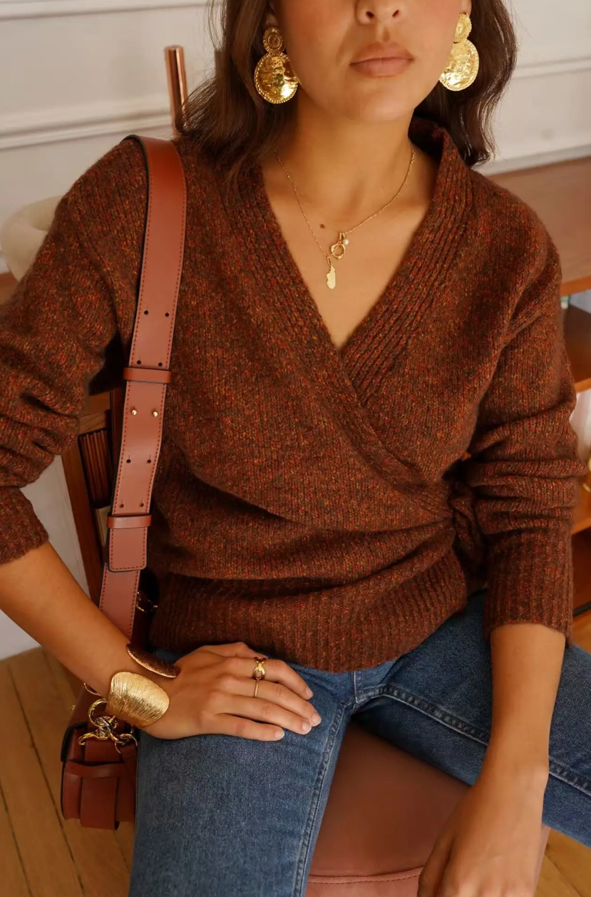 Gilet croisé Delhia