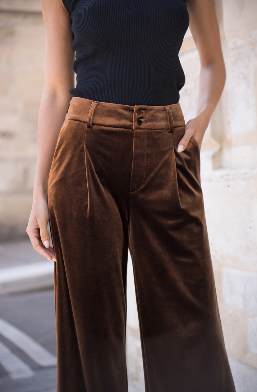 Pantalon en velours Valérie