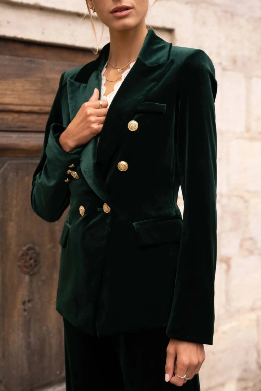 Veste en velours Valérie