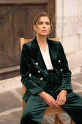 Veste en velours Valérie
