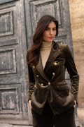 Veste en velours Valérie